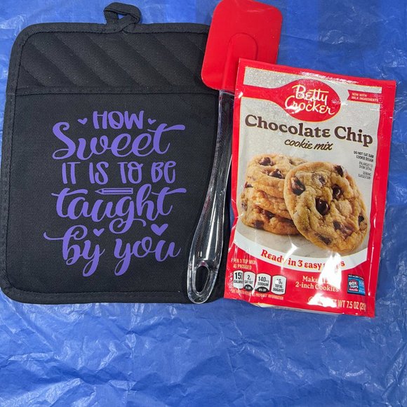 How Sweet It is to Be Taught by You Potholder - Picture 2 of 2